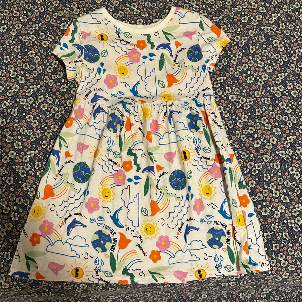 🌎 Earth Day dress 3T